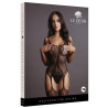 Le Désir Combi sexy Fishnet Lace Noir